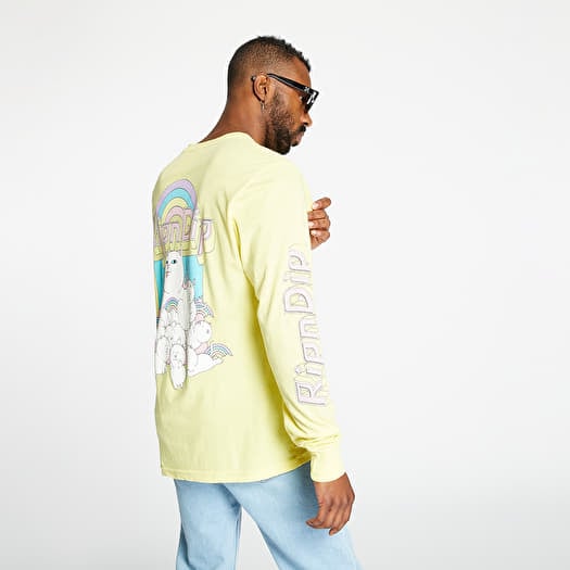 T shirts RIPNDIP Minions Long Sleeve Tee Banana Footshop