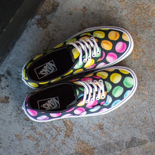 Damen Sneaker und Schuhe Vans Authentic Late Night Black Macaroons Footshop