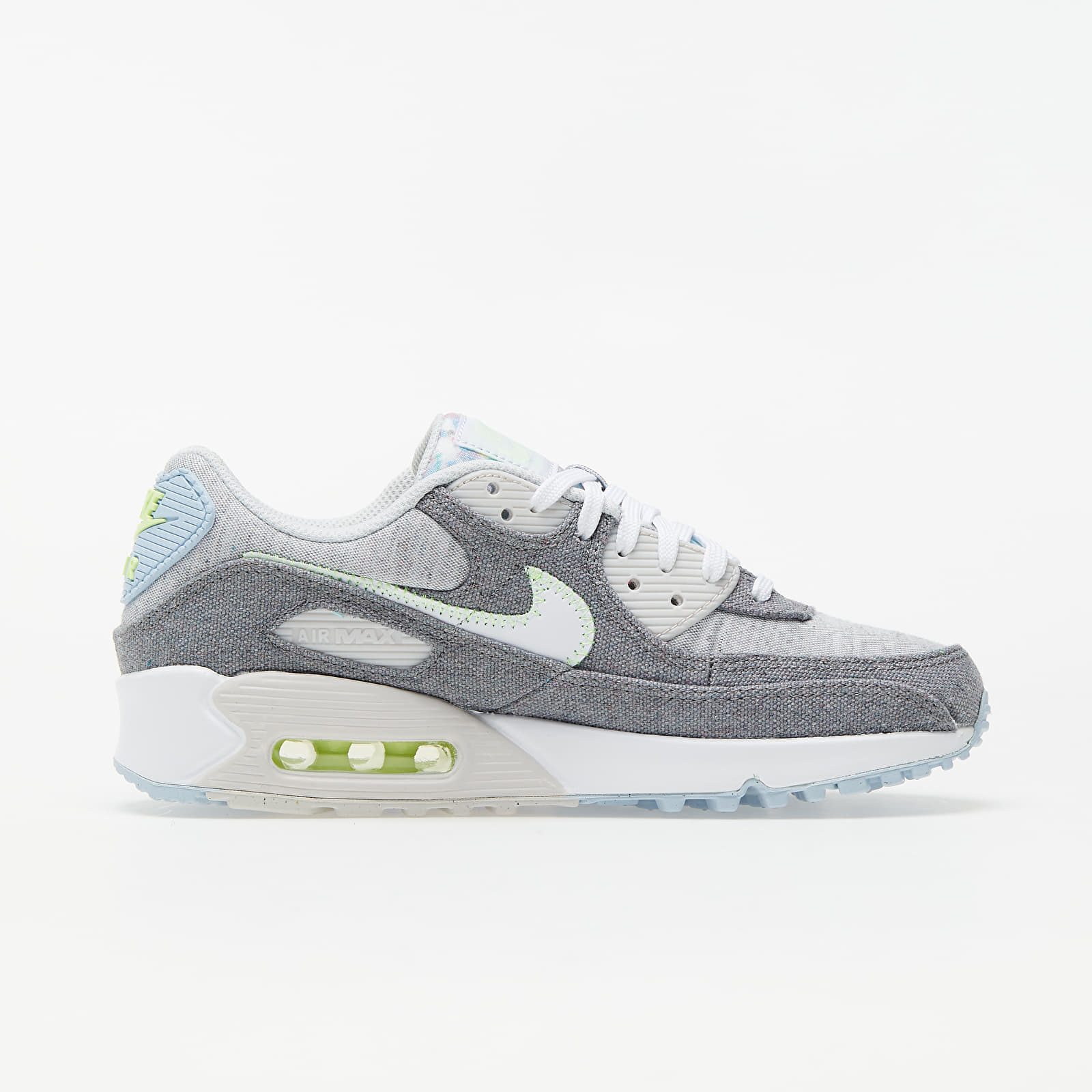 Zapatillas Hombre Nike Air Max 90 NRG Vast Grey/ White-Barely Volt