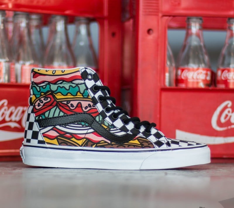 Vans sk8 hot sale hi burger