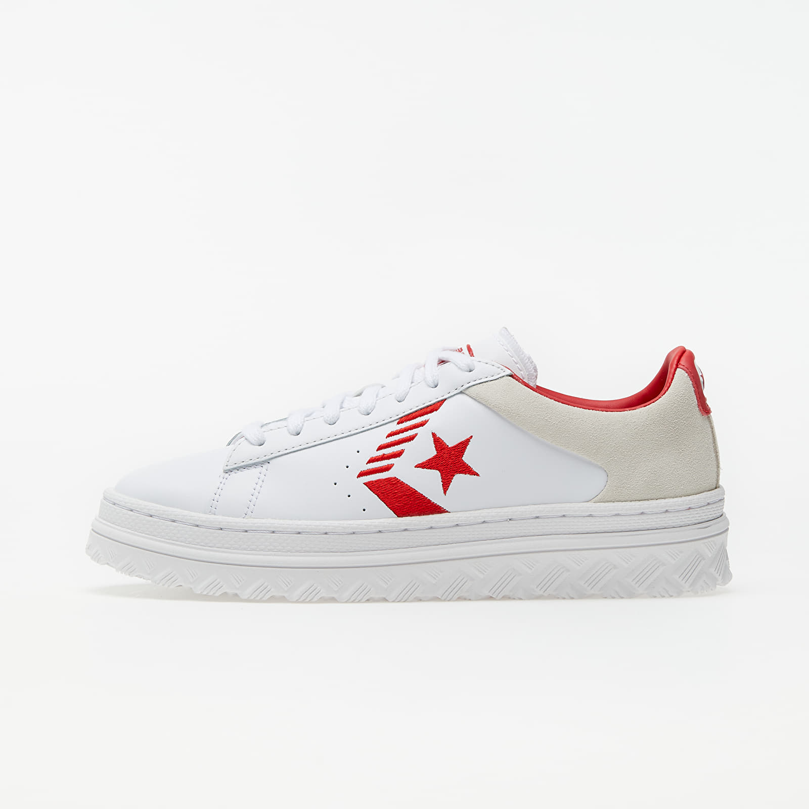 Herren Sneaker und Schuhe Converse Pro Leather X2 White/ Egret/ University Red