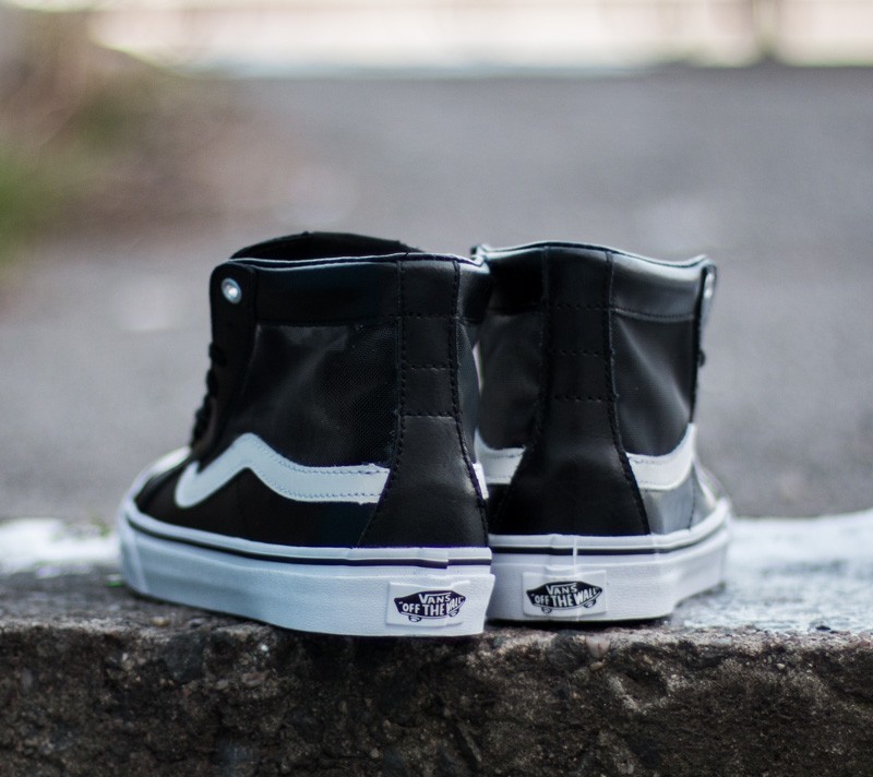 Women's shoes Vans SK8-Hi Slim Cutout Mesh Black/ Black