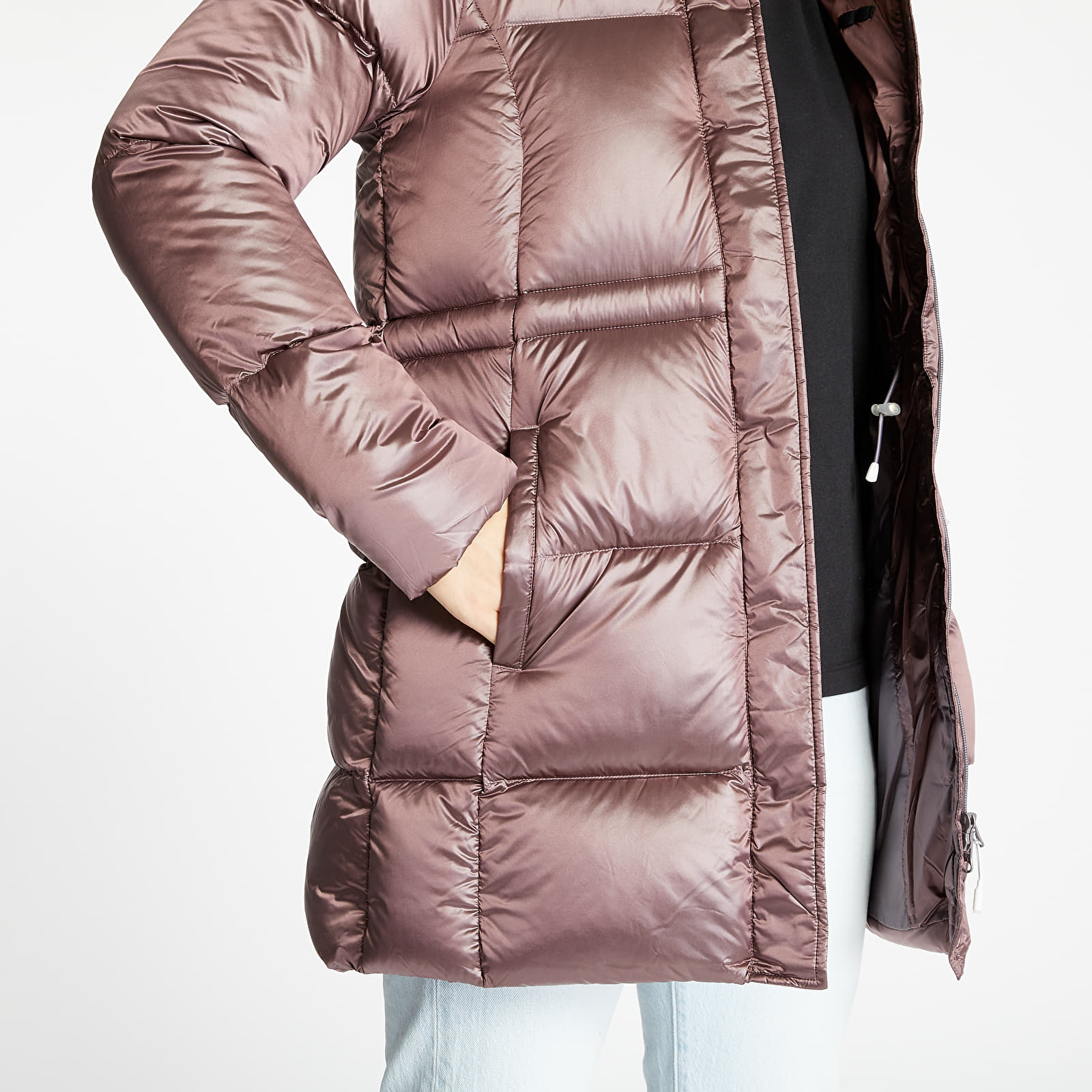 Cocoon down coat sales