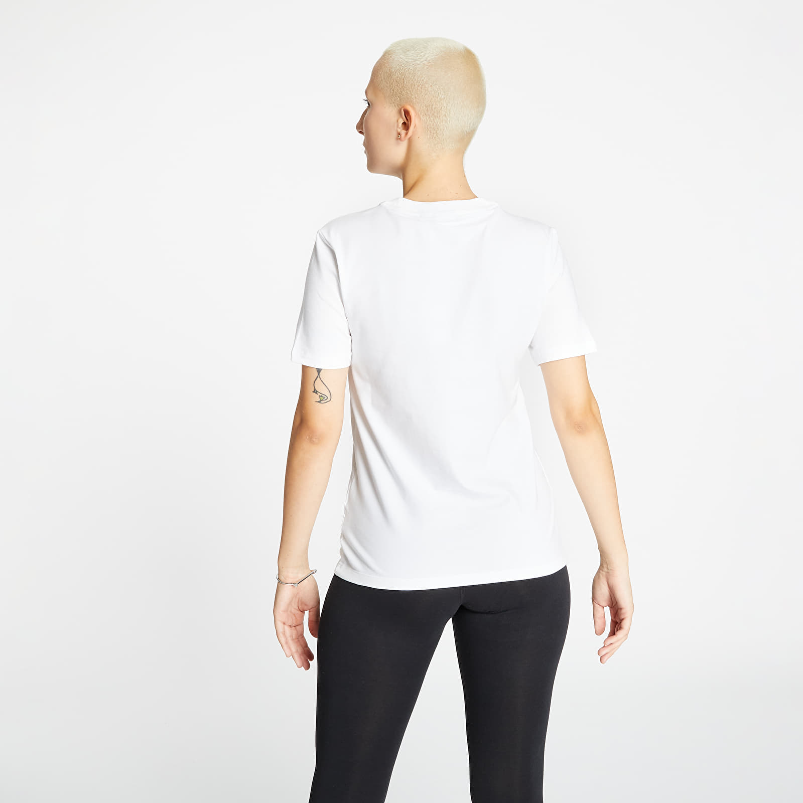Majice T-shirt adidas Trefoil Tee White/ Black