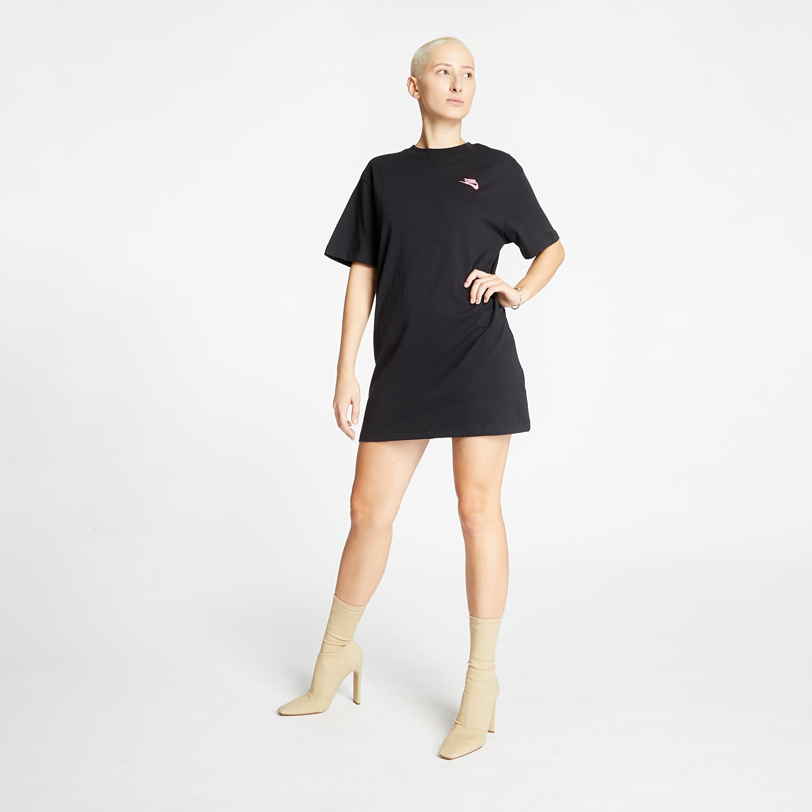Rochii Nike Sportswear Festival Dress Black/ Digital Pink