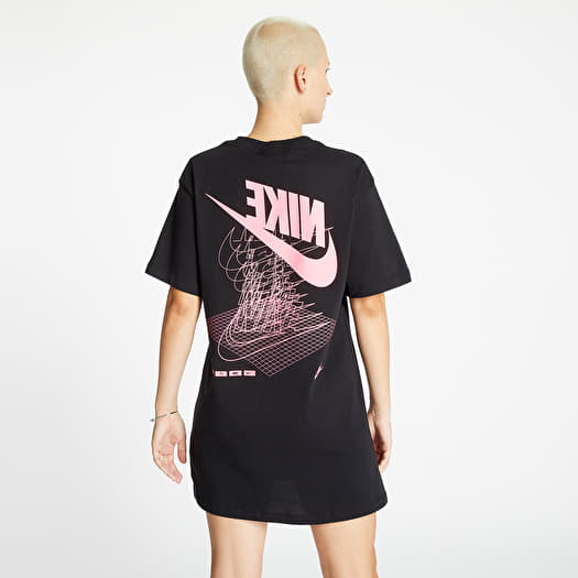 Dress Nike Sportswear Festival Dress Black Digital Pink Footshop