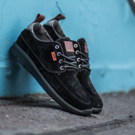 Chaussures et baskets femme Vans Brigata Lite Suede Black