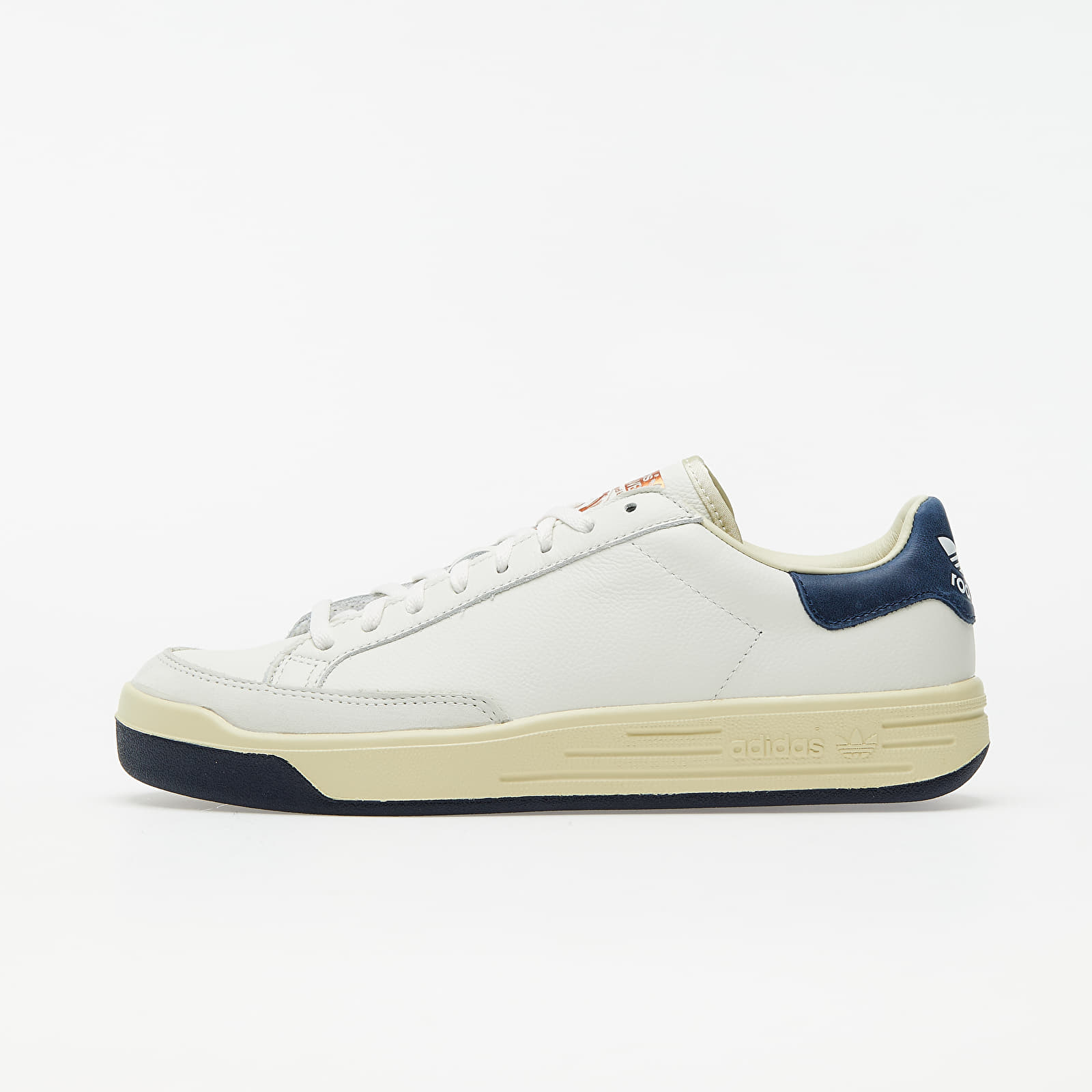 Men's shoes adidas Consortium Rod Laver Aniline Core White/ Core White/ Collegiate Navy