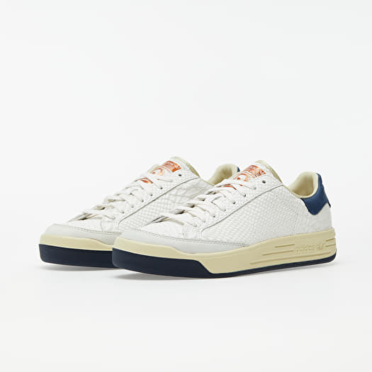 Men s shoes adidas Consortium Rod Laver Reptile Core White Core White Collegiate Navy Footshop