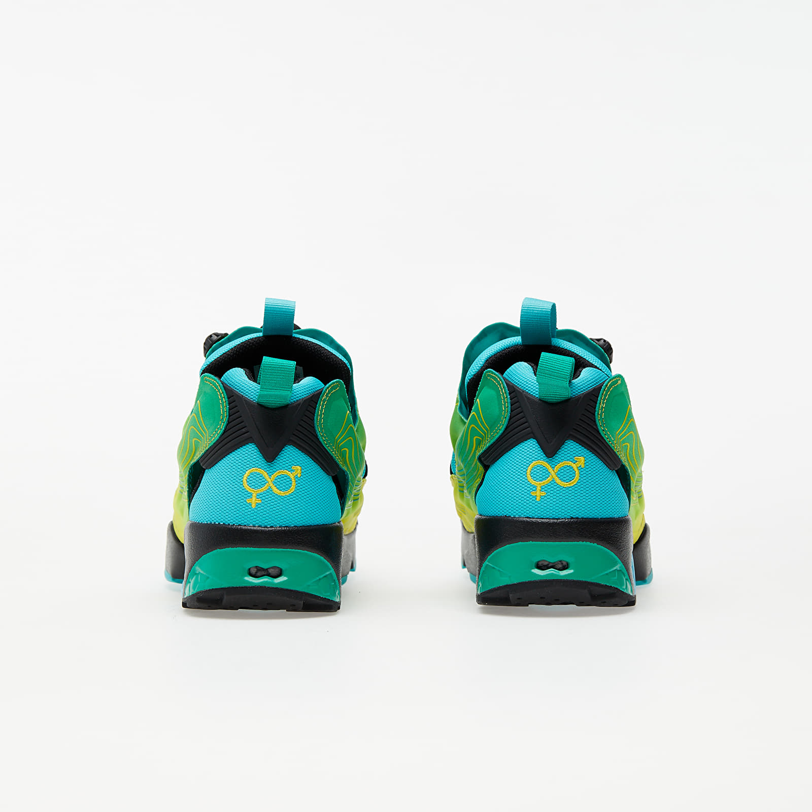 Pánske tenisky a topánky Reebok Instapump Fury Emerald/ Ale Yellow/ Glam Blue