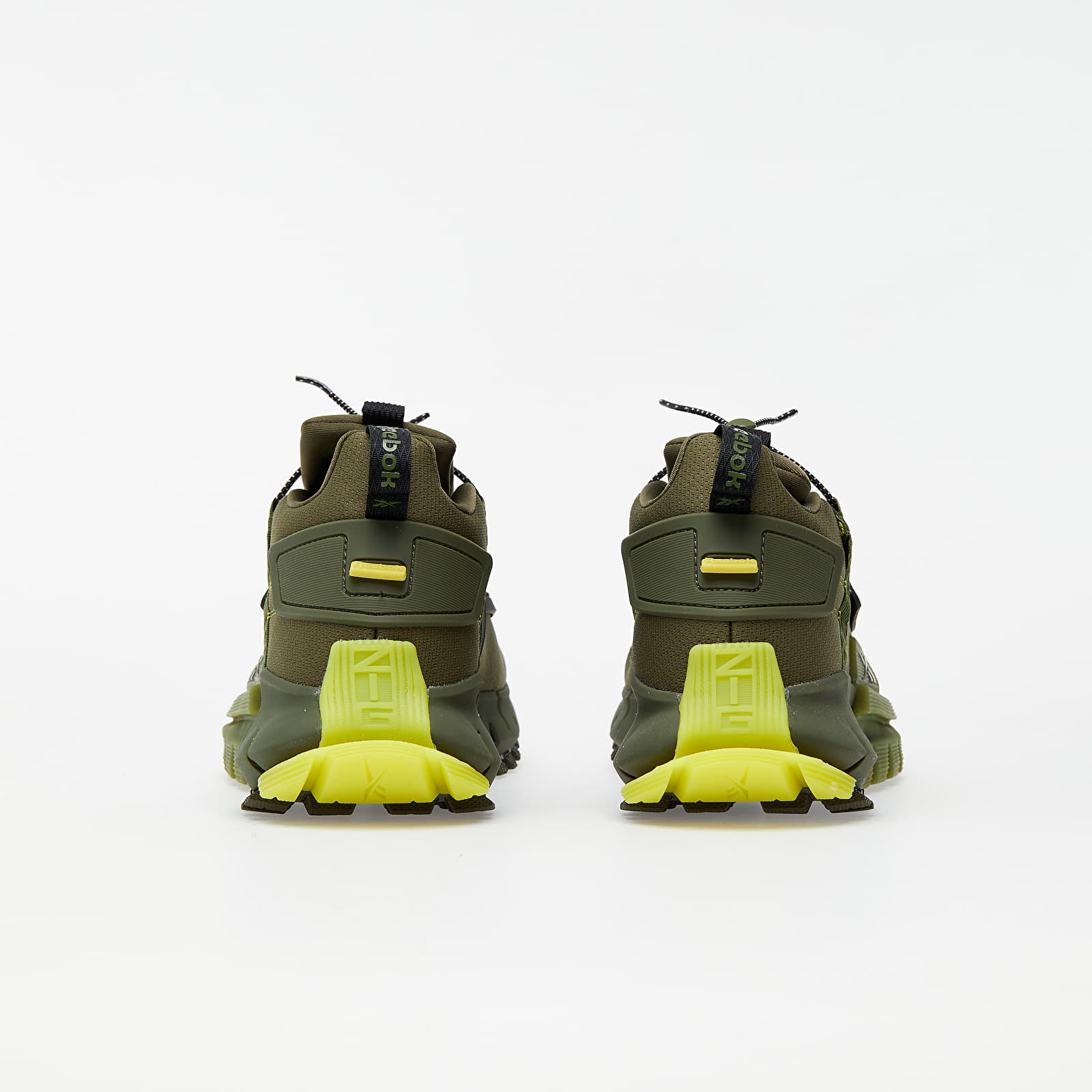 Încălțăminte și sneakerși pentru bărbați Reebok Zig Kinetica Edge Army Green/ Black/ Utility Yellow