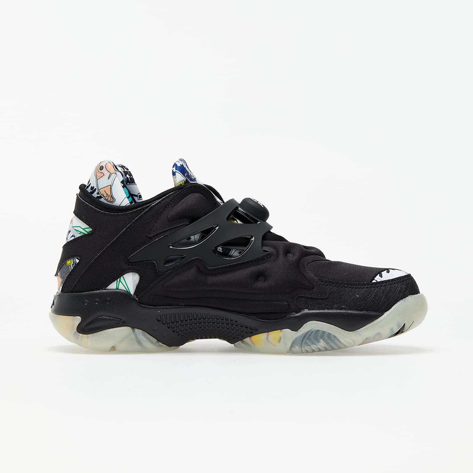 Scarpe uomo Reebok Pump Court Black/ Black/ Black