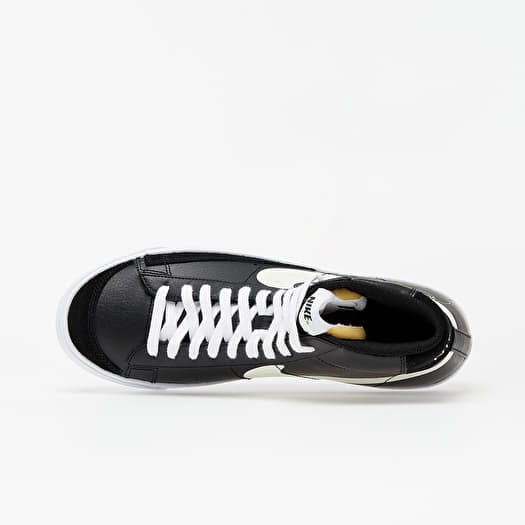 Men s shoes Nike Blazer Mid 77 Black Sail White Volt Footshop