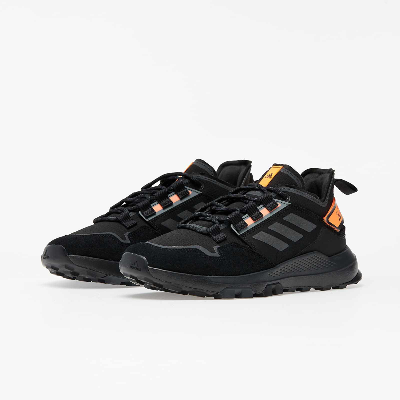 Sko til mænd adidas Terrex Hikster Core Black/ Dg Solid Grey/ Signature Orange
