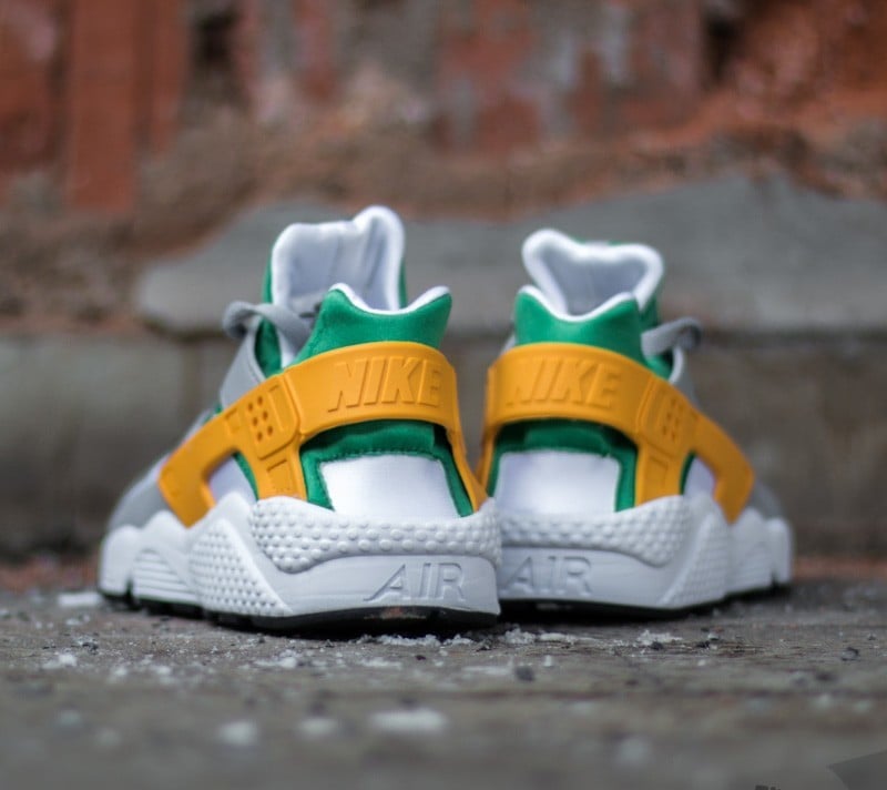 Huaraches yellow and shop white