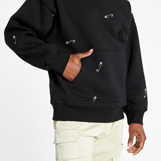 Pleasures safety embroidered hoodie top