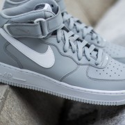 nike air force mid grey