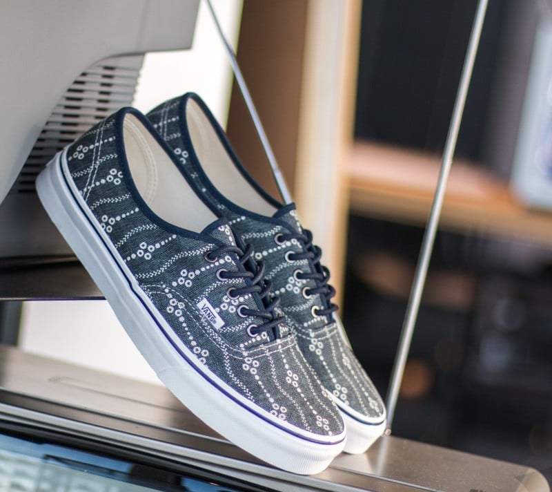 Men s shoes Vans Authentic Indigo MoodIndigo Blanc de Blanc