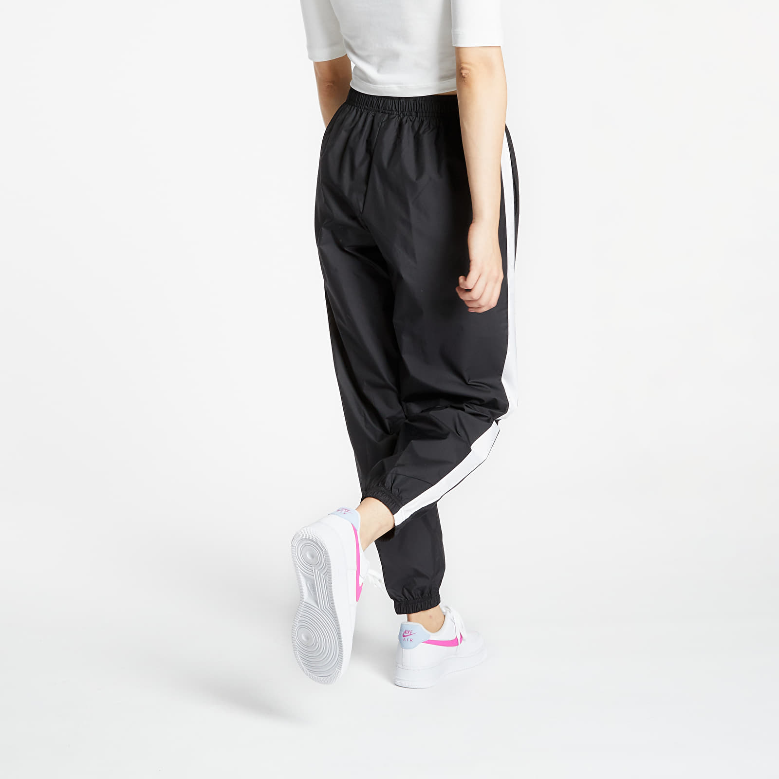 Calças Nike Sportswear Woven Pants Black/ White/ White