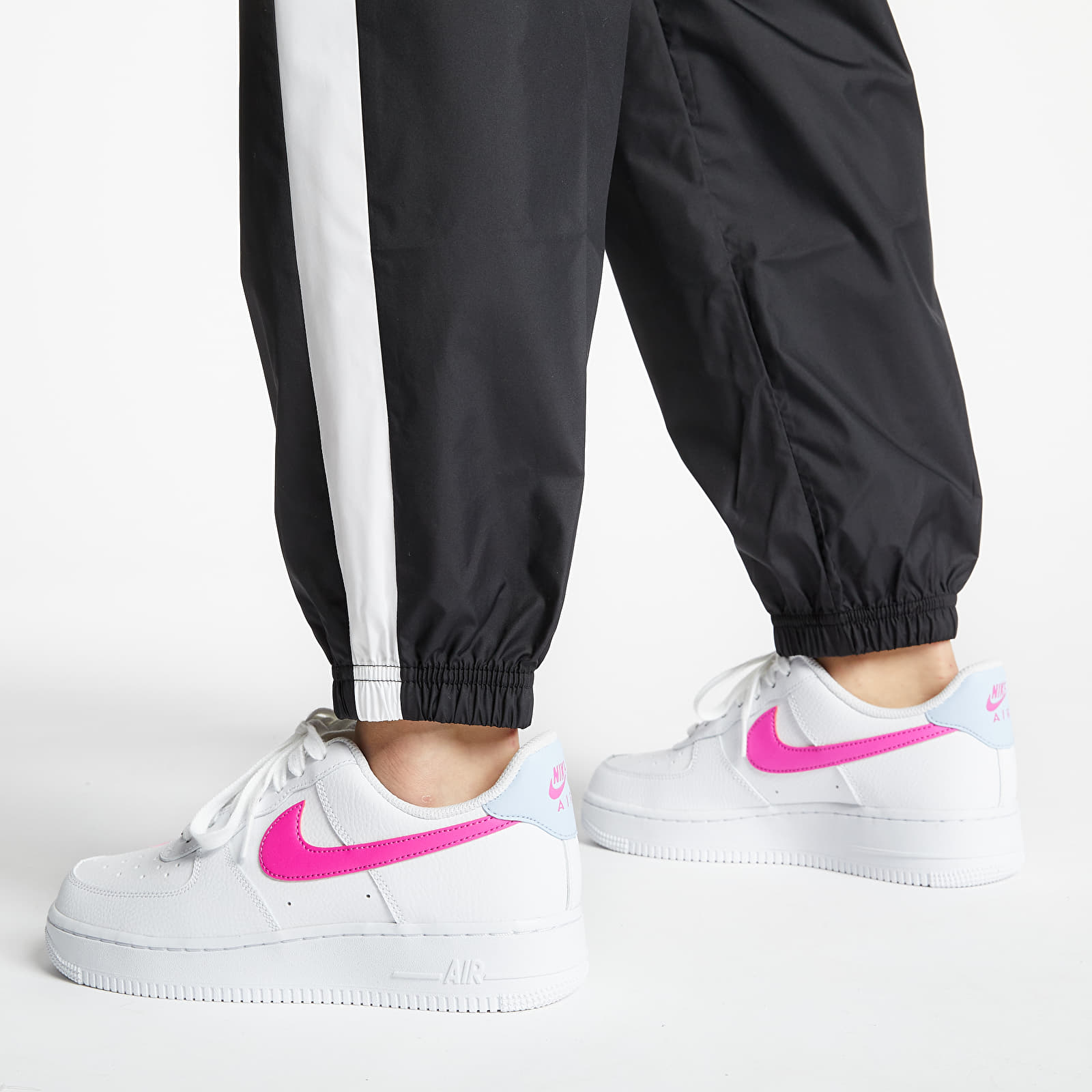 Calças Nike Sportswear Woven Pants Black/ White/ White