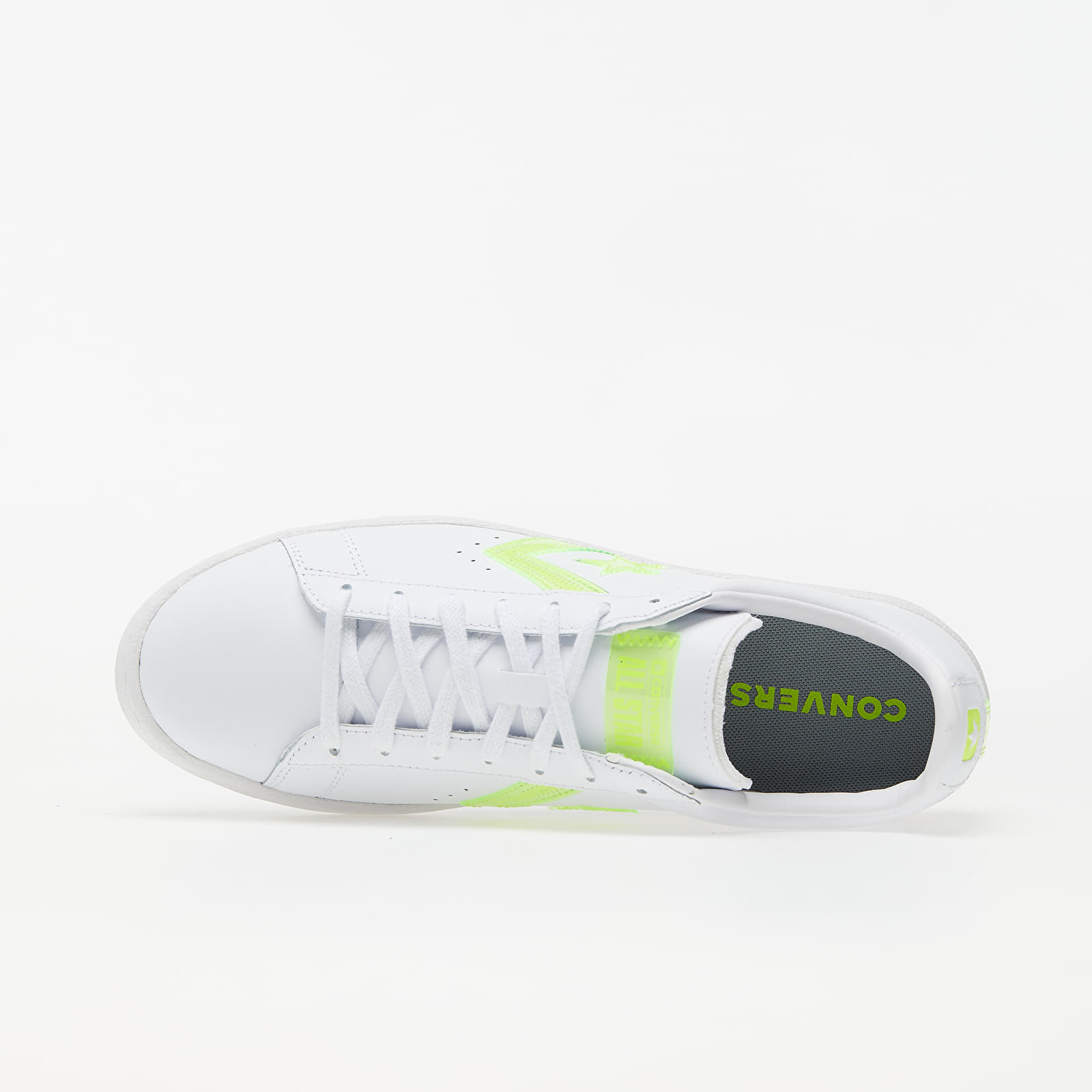 Zapatillas Hombre Converse Pro Leather White/ Lemon Venom/ White