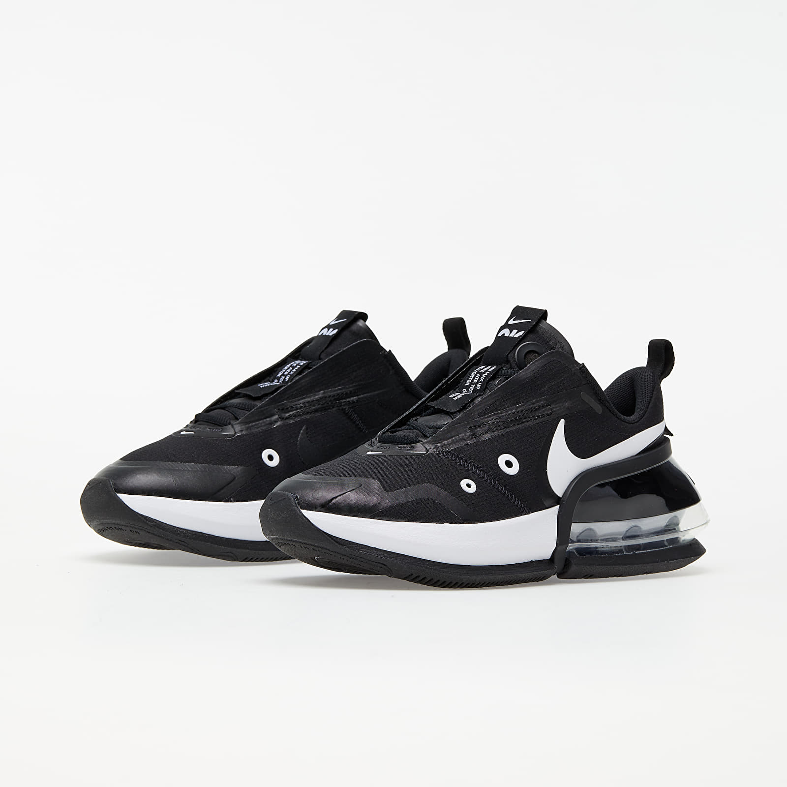 Sko til kvinder Nike W Air Max Up Black/ White-Metallic Silver