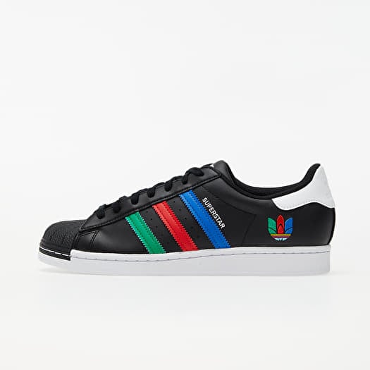 Men s shoes adidas Superstar Core Black Green Ftw White Footshop