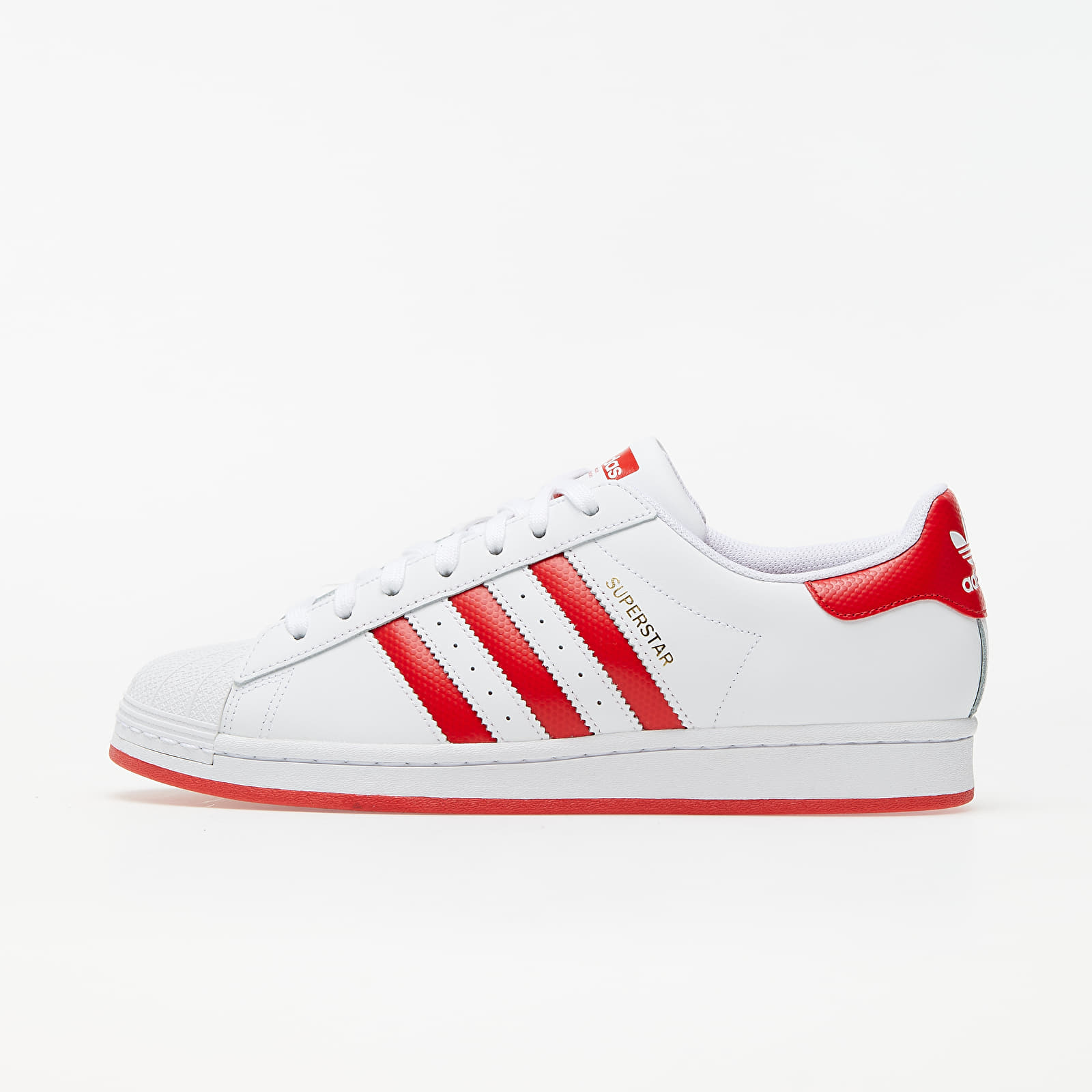 Chaussures et baskets homme adidas Superstar Ftw White/ Lust Red/ Gold Metalic