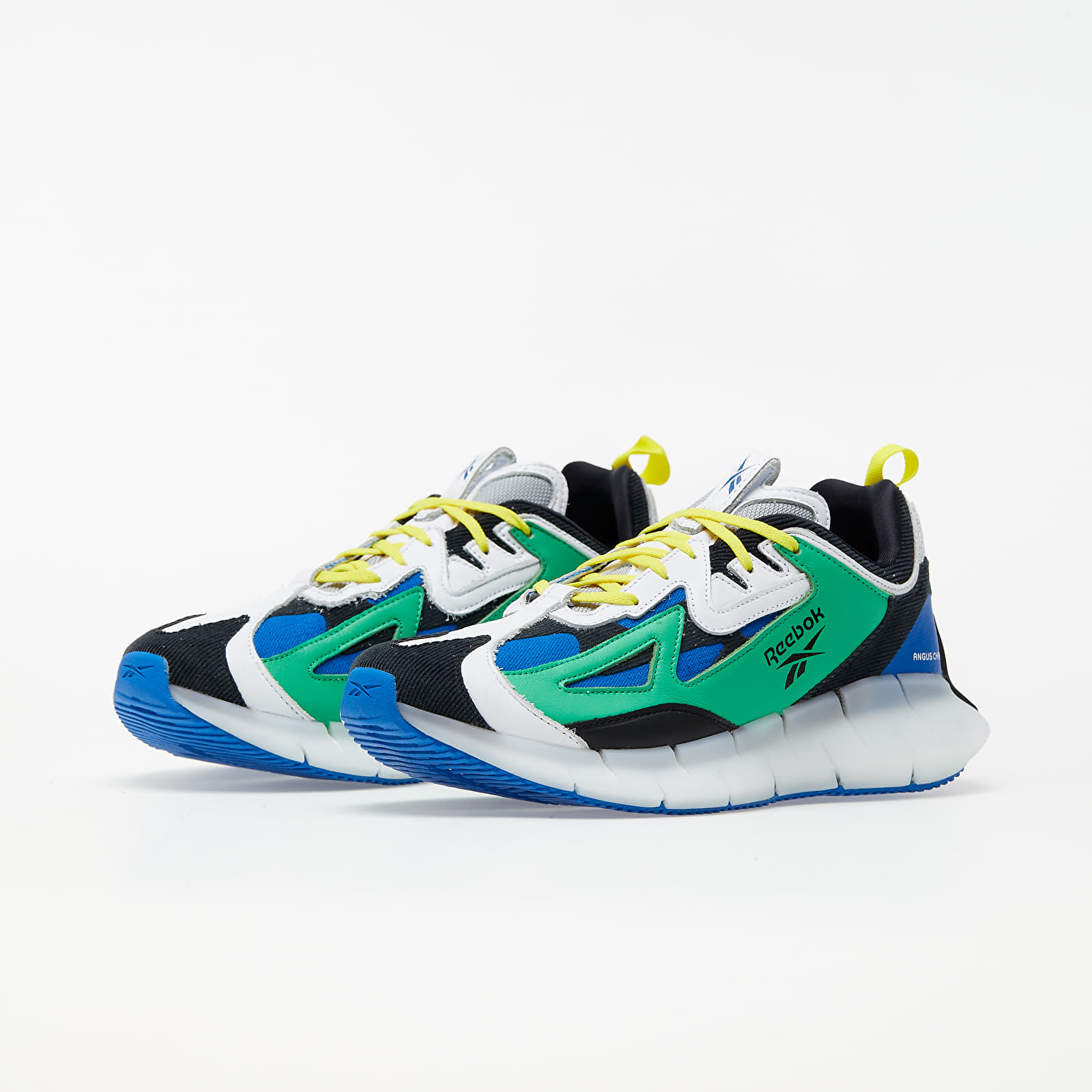 Men's shoes Reebok Zig Kinetica Concept Bot Green/ White/ Bright Yellow