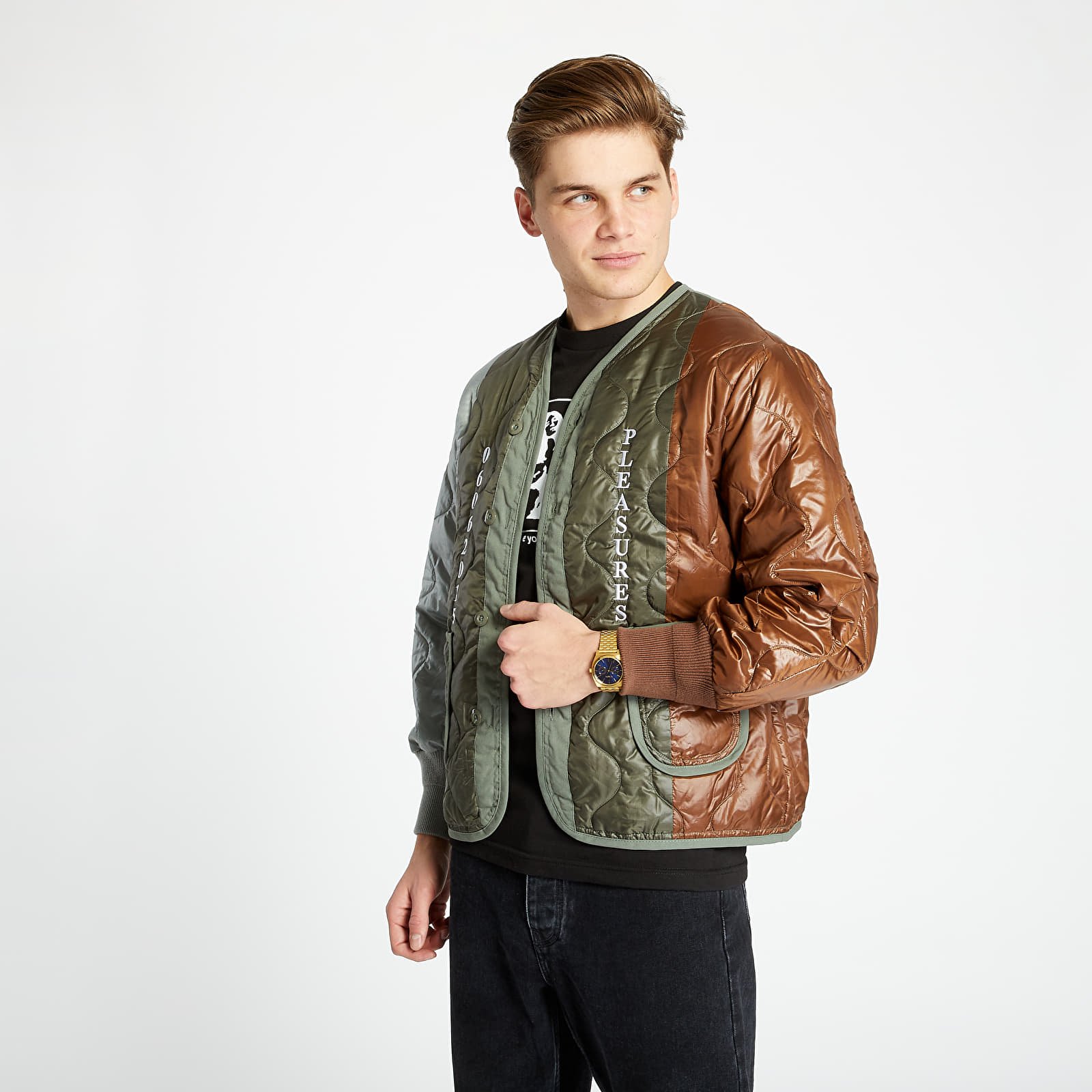 Striukės PLEASURES Misery Jacket Green