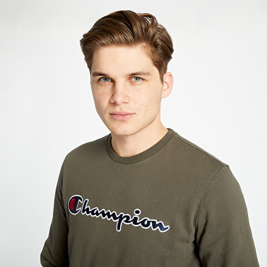 Olive shop champion crewneck