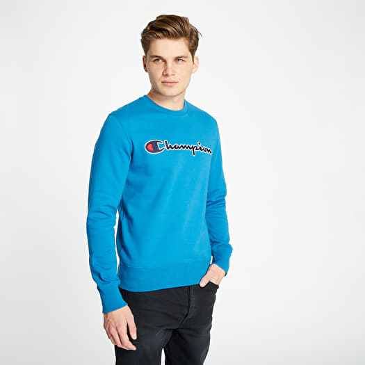 Teal champion crewneck hotsell