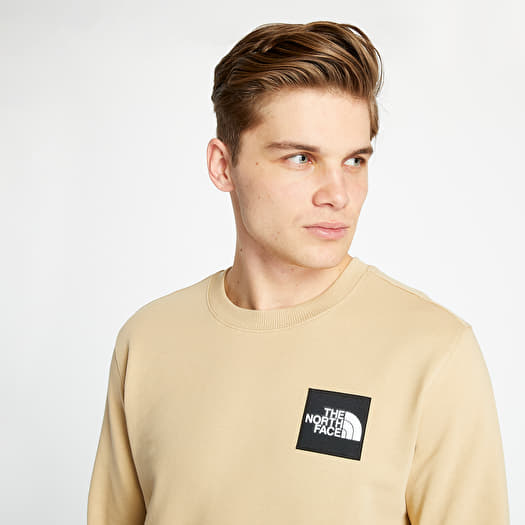 North face online khaki sweatshirt