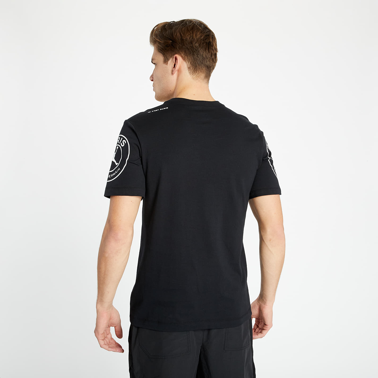 Camisetas Jordan PSG Logo Tee Black