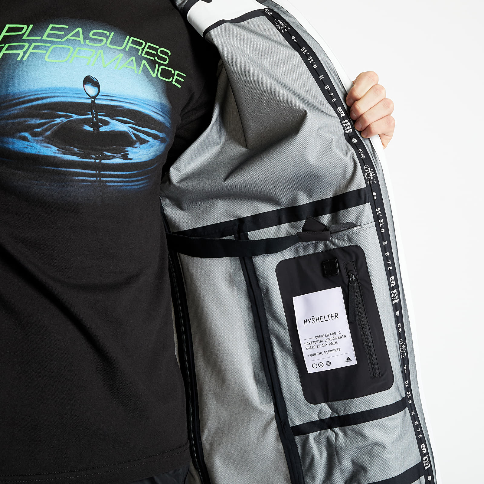 Chaquetas adidas Myshelter Parka Core White