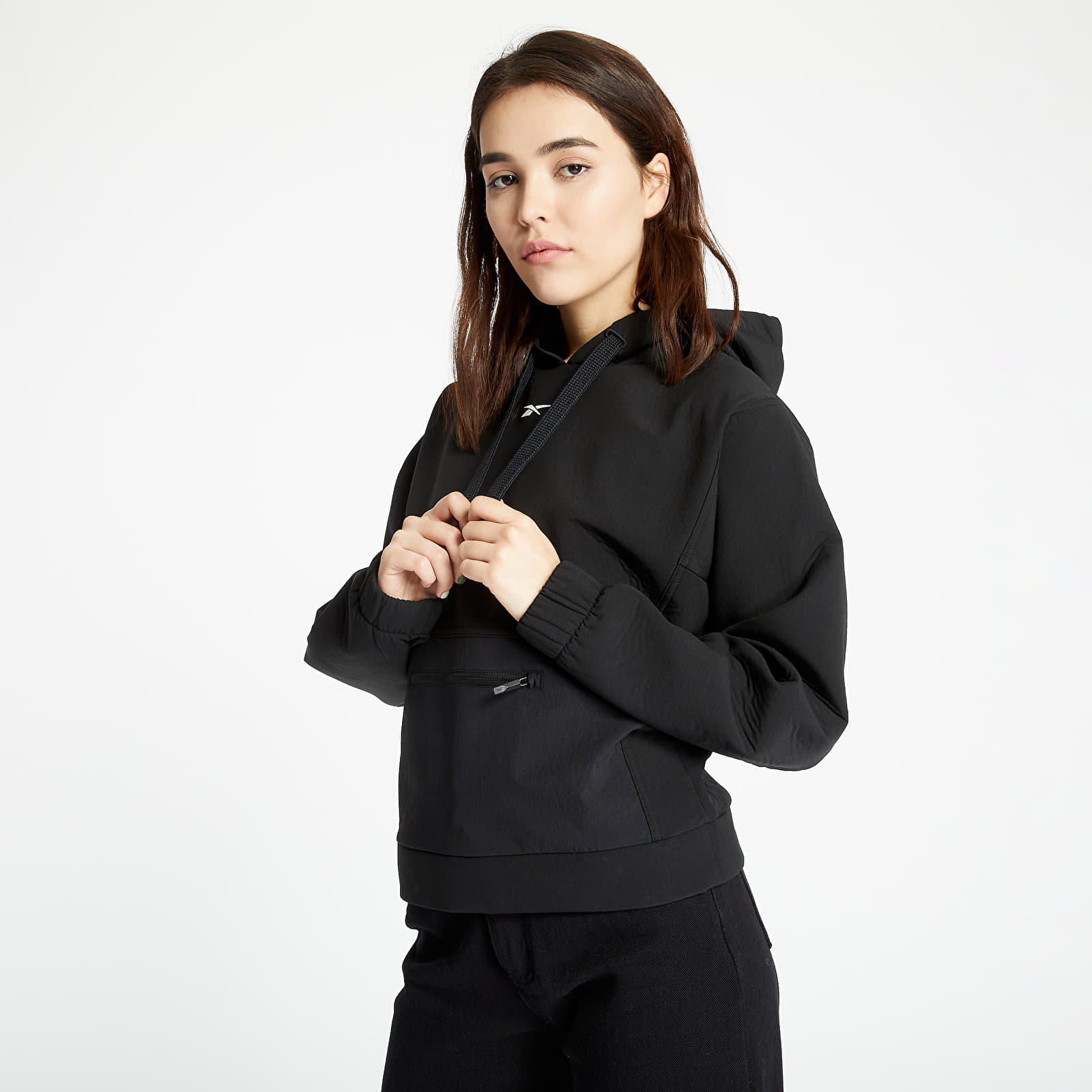 Bluzy Reebok TS Edgeworks Hoodie Black