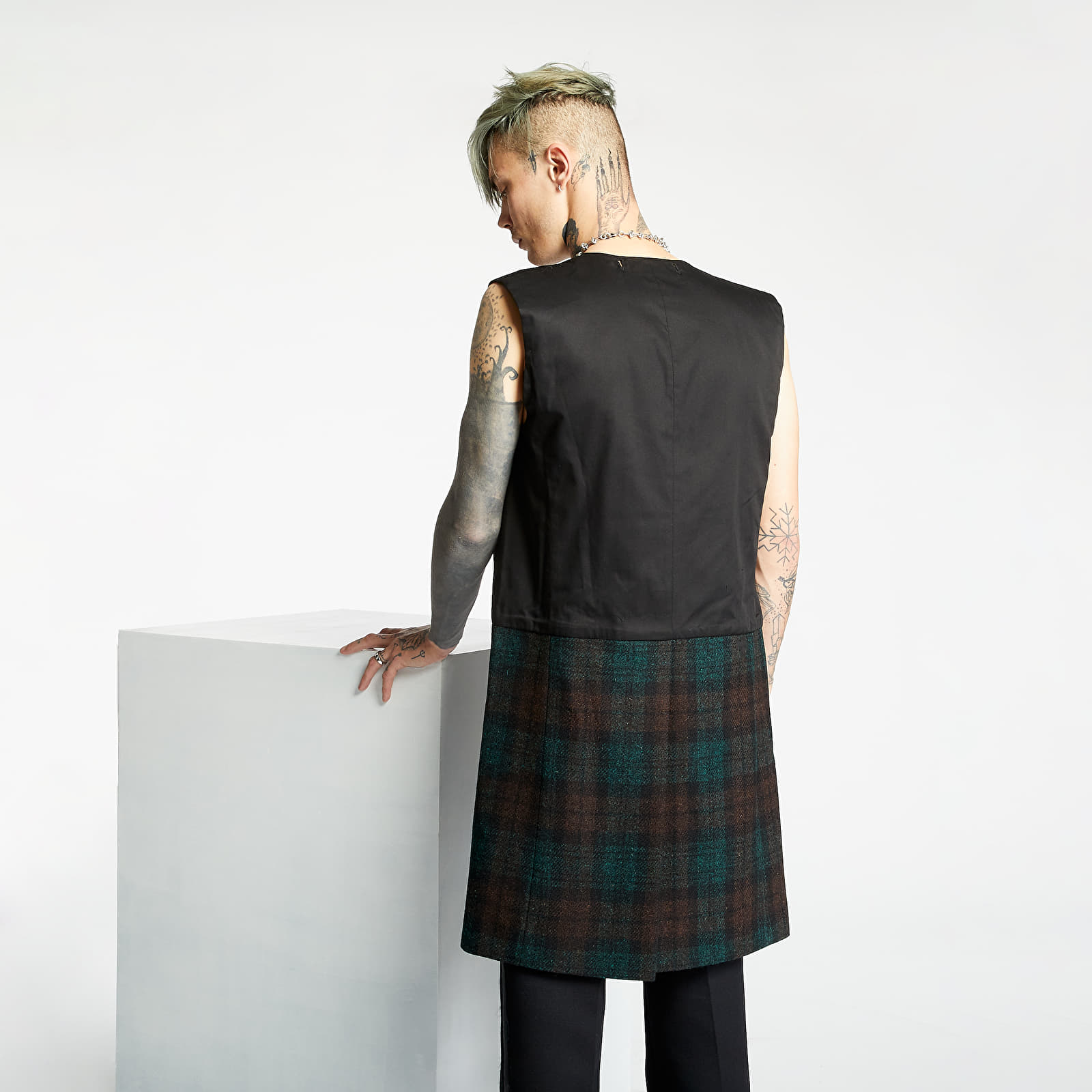 Jacken RAF SIMONS Bomber With Wool Elongation Black