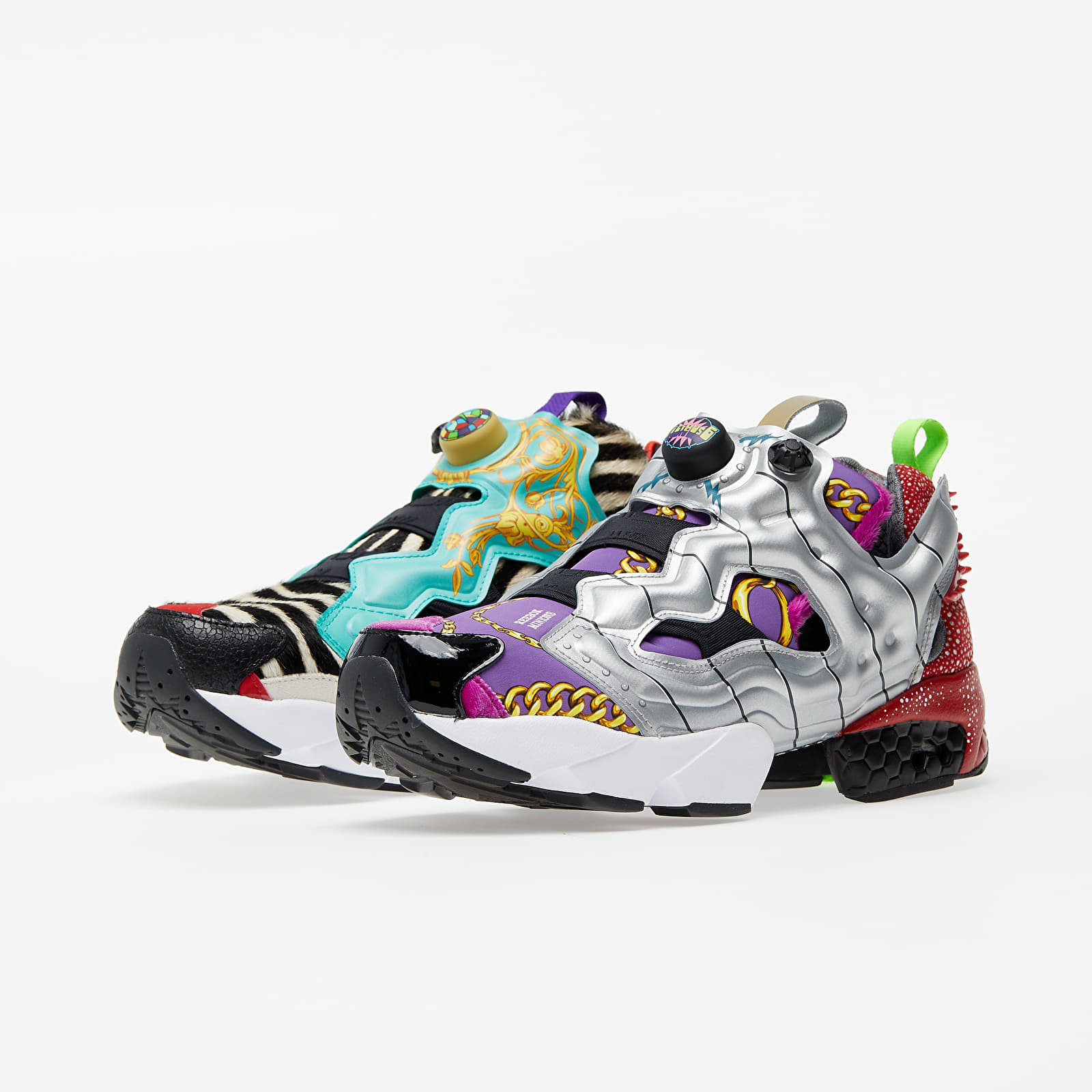Scarpe uomo Reebok x Minions Instapump Fury Mu Black/ White/ Silver Met.
