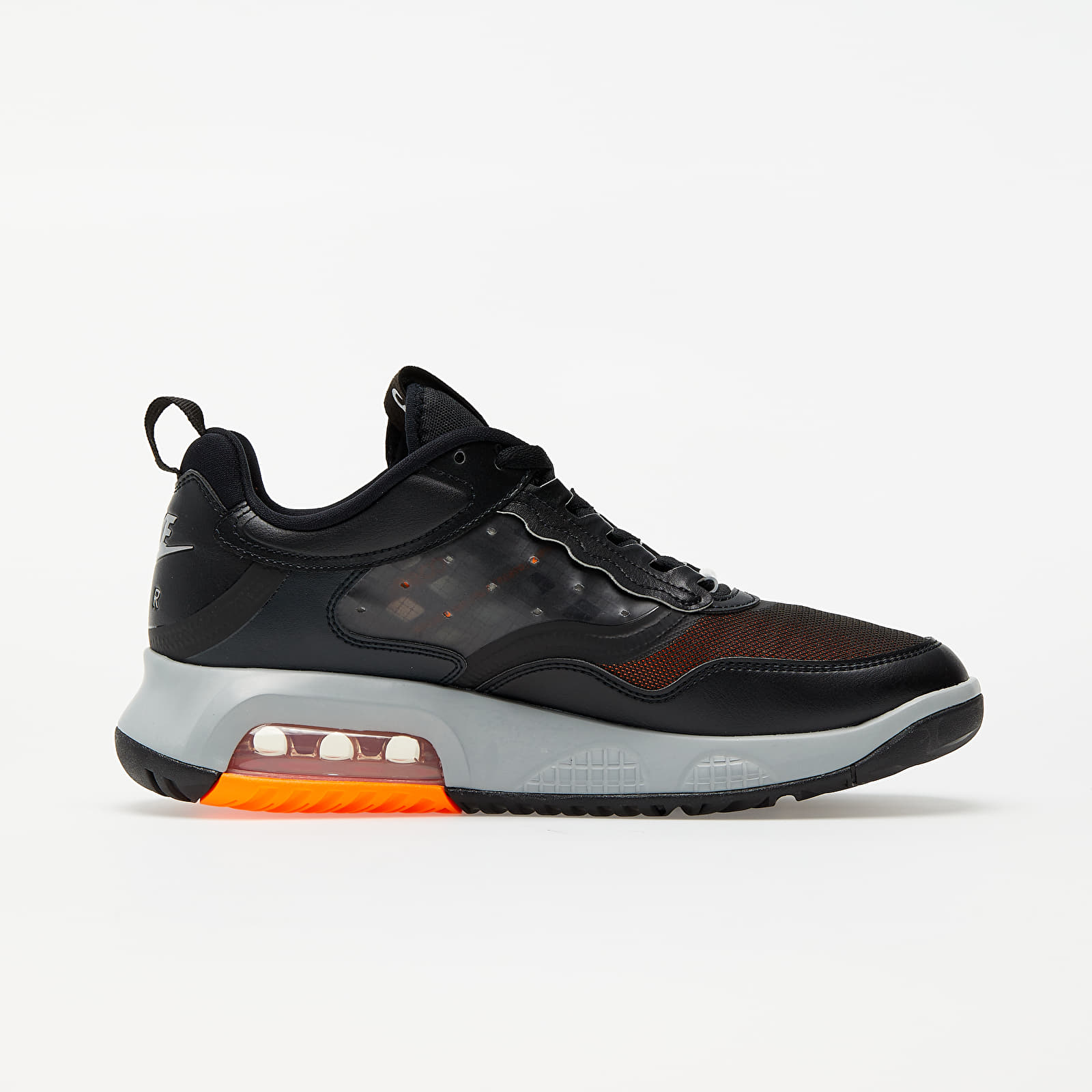 Férfi cipők Jordan Max 200 Black/ Reflect Silver-Lt Smoke Grey