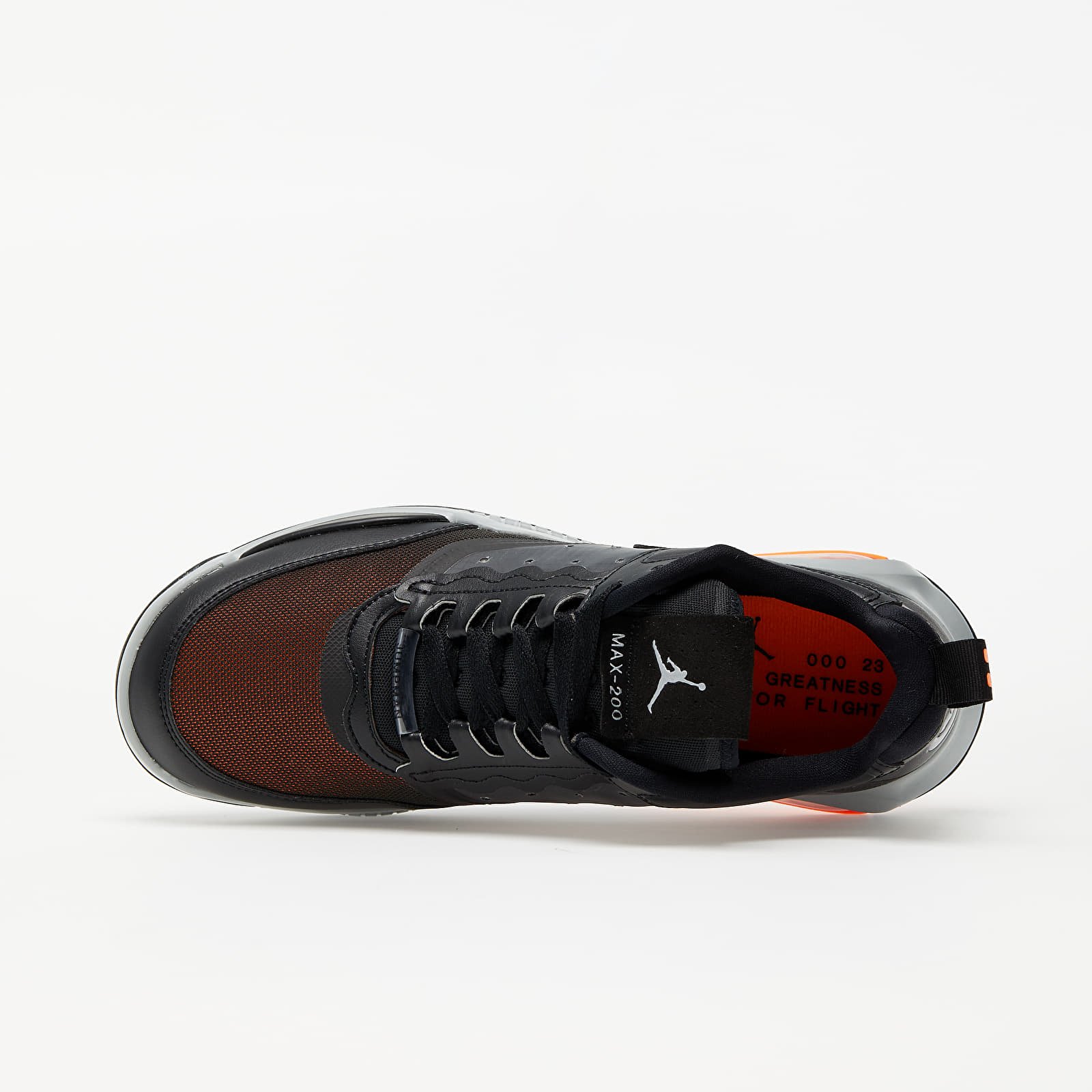 Férfi cipők Jordan Max 200 Black/ Reflect Silver-Lt Smoke Grey