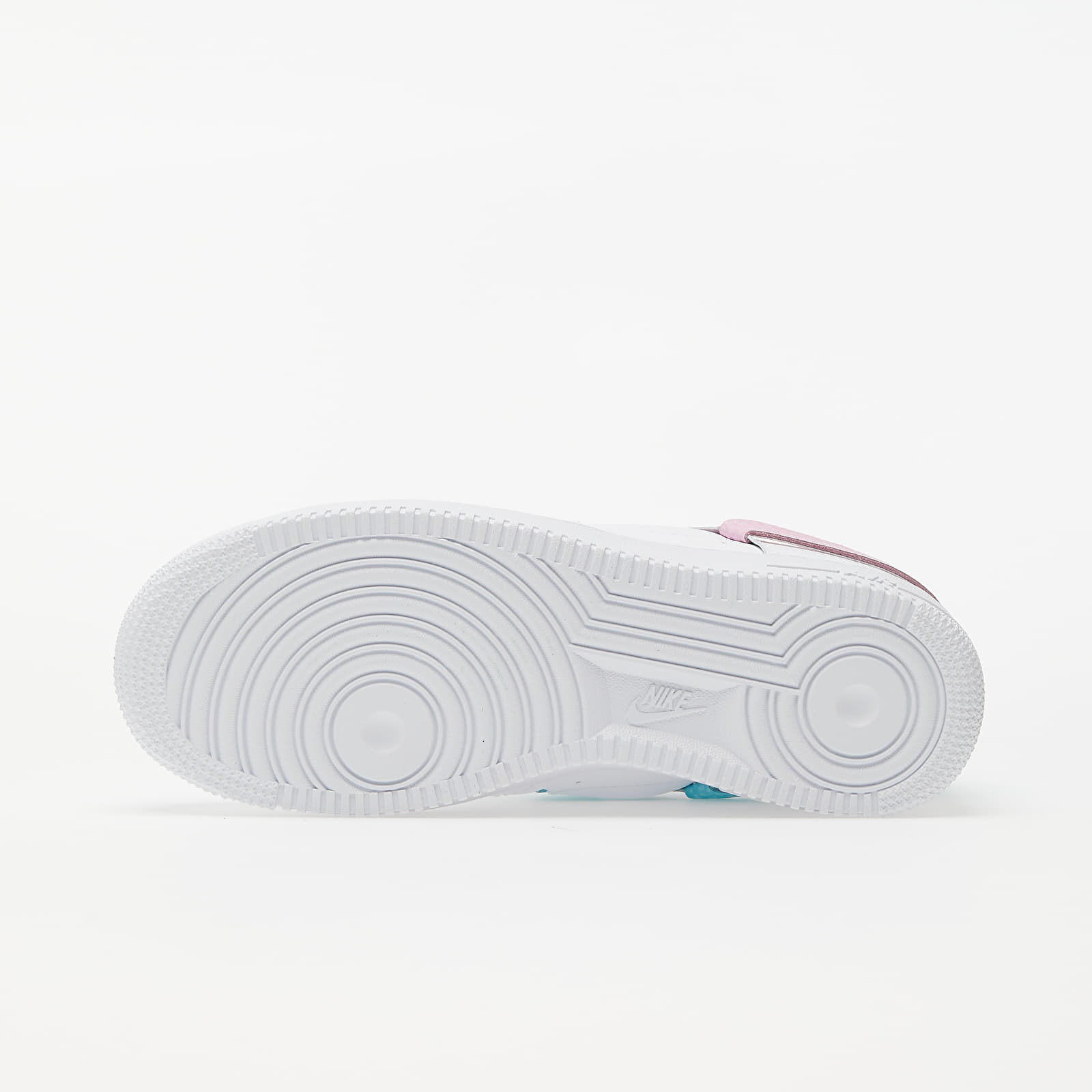 nike air force 1 07 trainers white bleached aqua pink rise lxx
