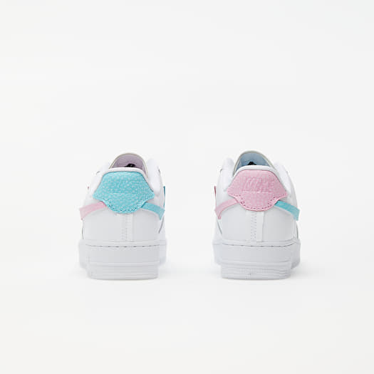 Women s shoes Nike Wmns Air Force 1 LXX White Bleached Aqua Pink Rise Footshop