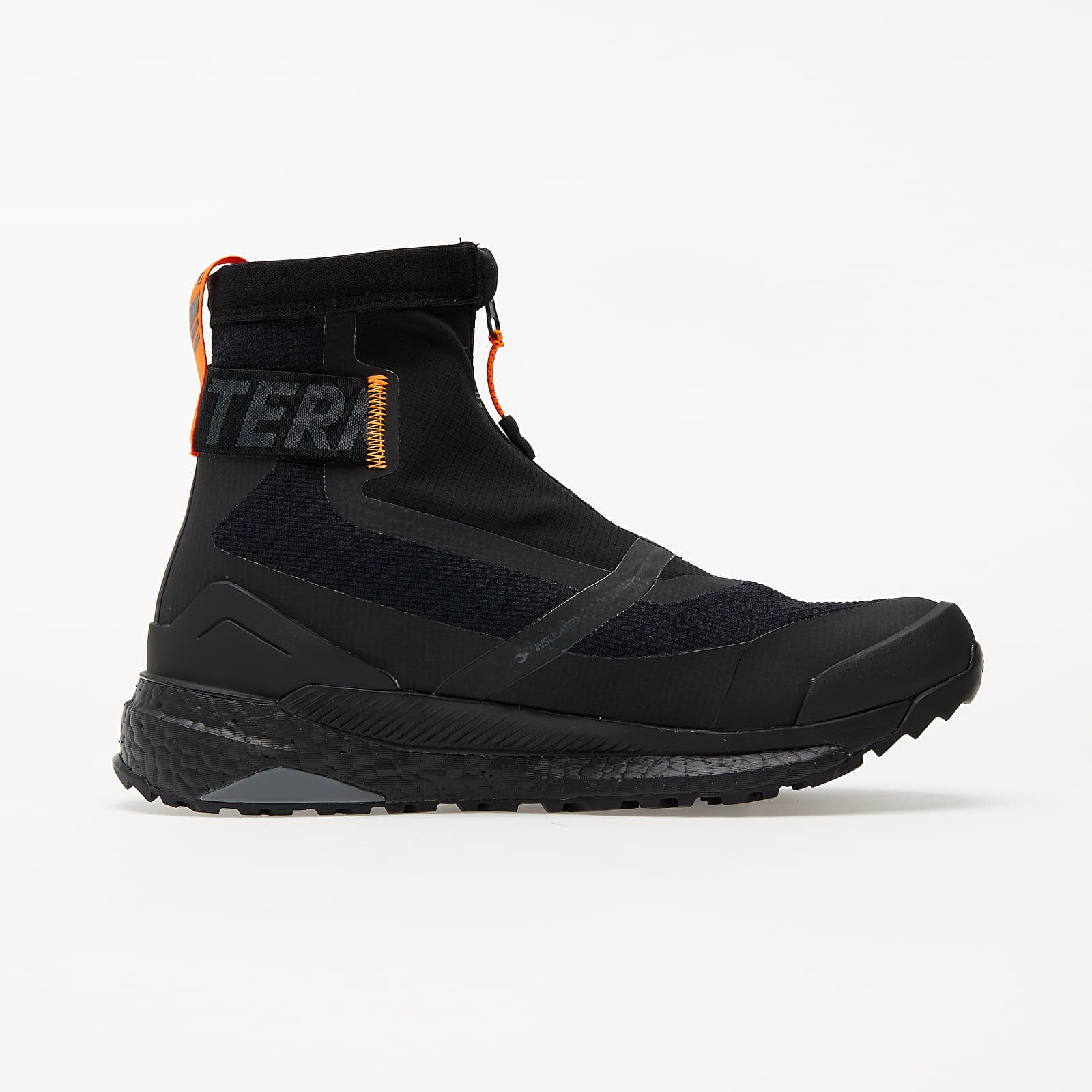 Herenschoenen adidas Terrex Free Hiker COLD.RDY Core Black/ Core Black/ Orange