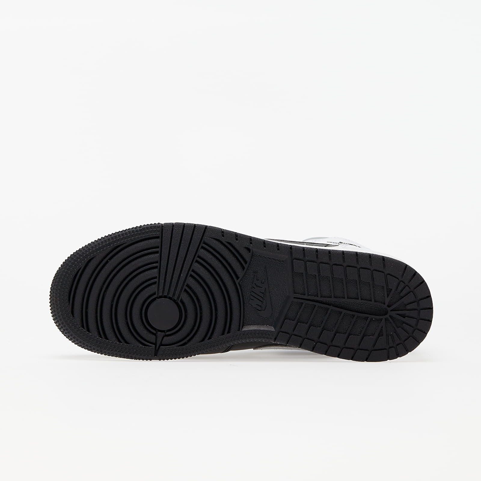 Scarpe e sneakers bambini Air Jordan 1 Mid (GS) Black/ White-Lt Smoke Grey