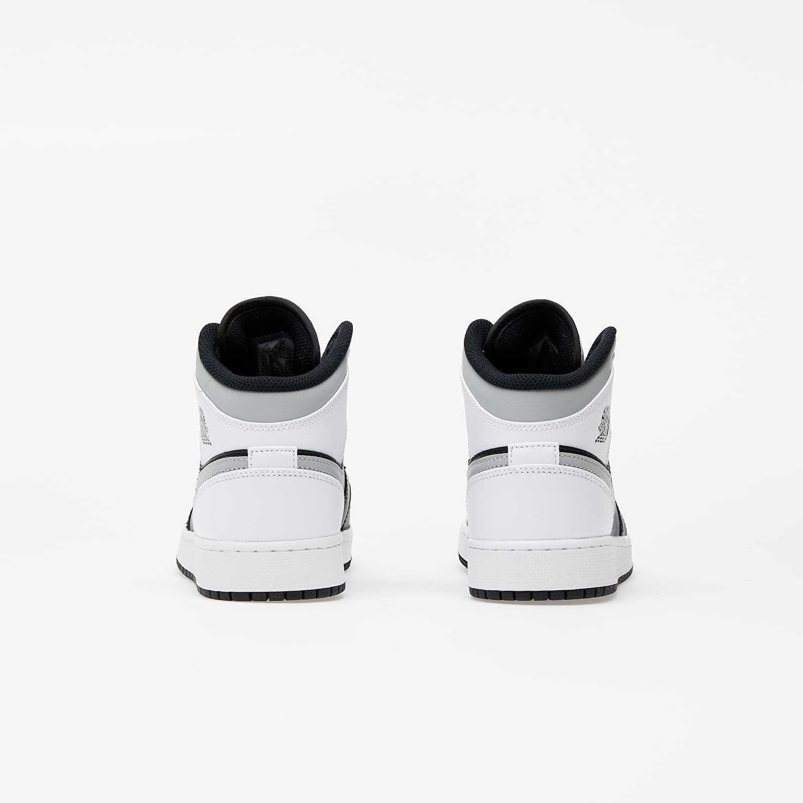 Scarpe e sneakers bambini Air Jordan 1 Mid (GS) Black/ White-Lt Smoke Grey
