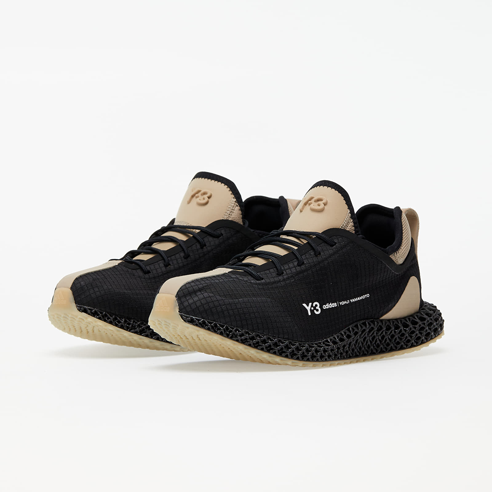 Herresko Y-3 Runner 4D IO Chalk White/ Ftwr White/ Core Black