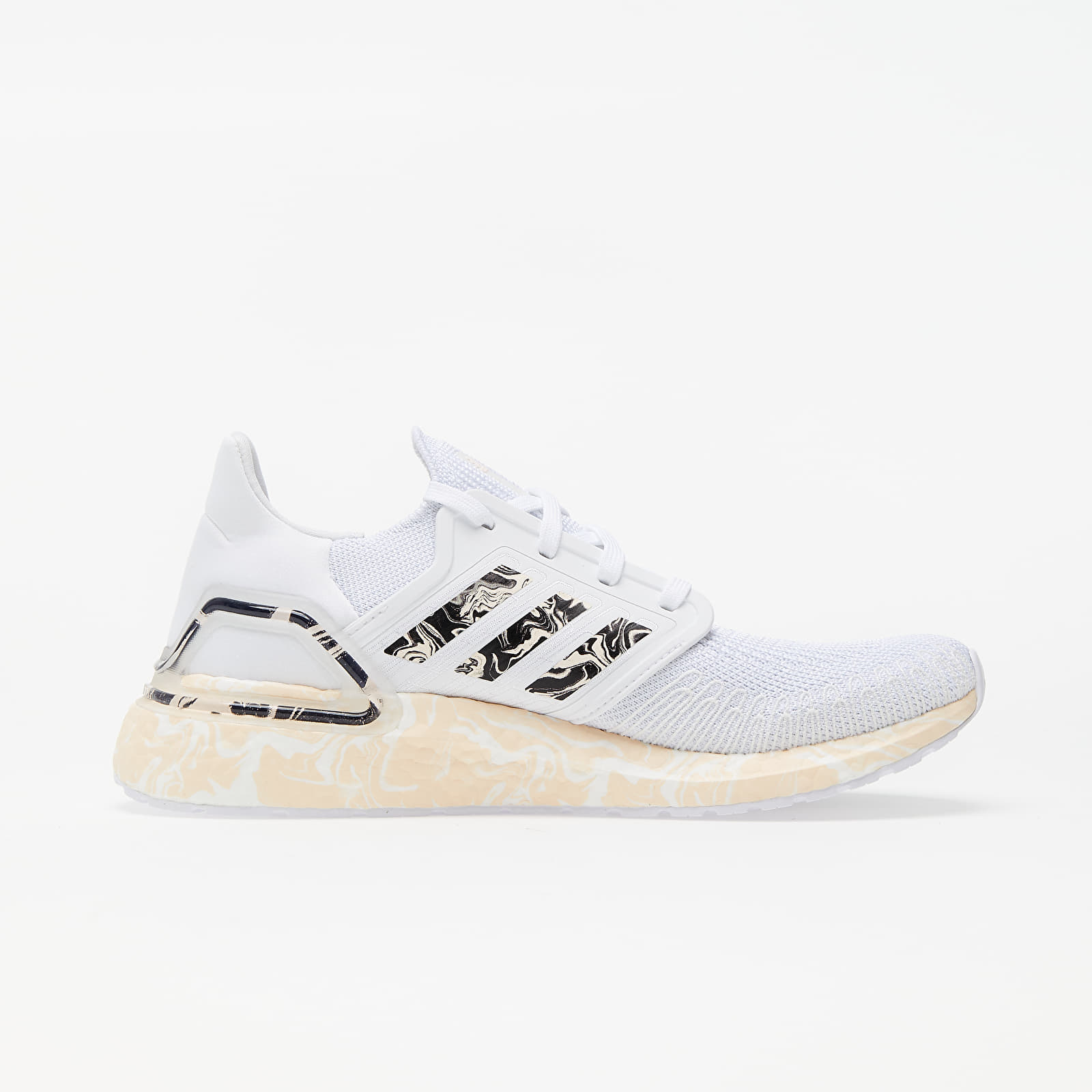 Dámske topánky a tenisky adidas UltraBOOST 20 W Ftw White/ Pink Tint/ Core Black
