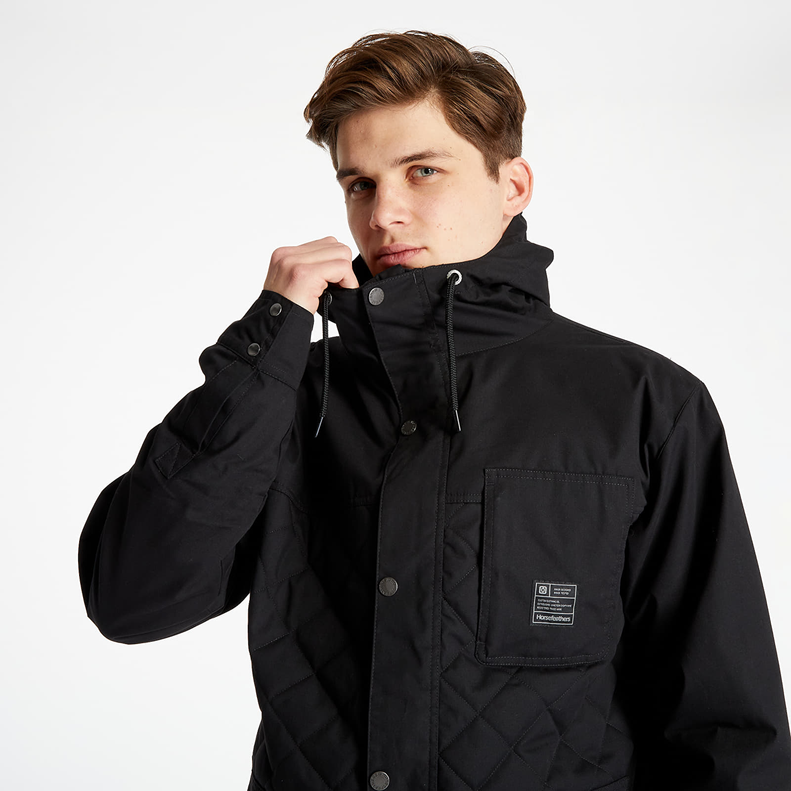 Jackets Horsefeathers Raiden Jacket Black (TM028A) | Footshop