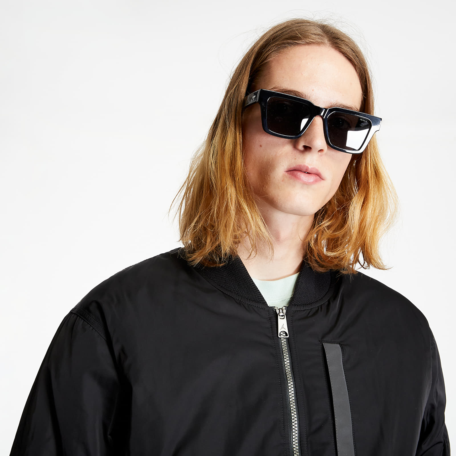 Kurtki Jordan MA-1 Flight Jacket Black/ Infrared 23/ Reflect Black
