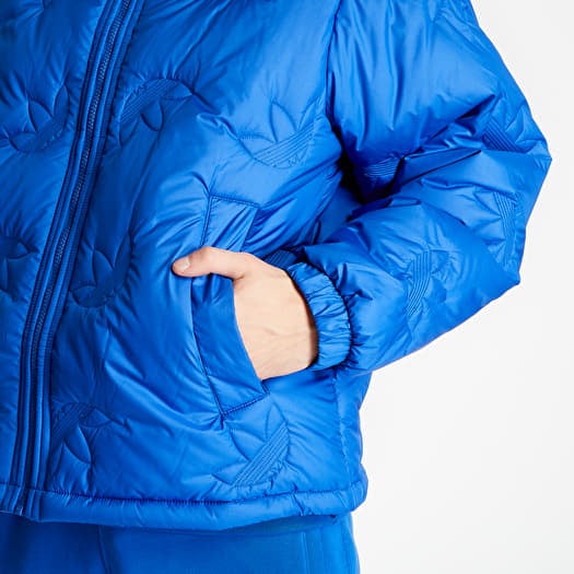 Adidas trefoil jacket blue clearance